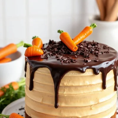 Aprenda a fazer um irresistível Bolo de Cenoura Trufado com Ganache