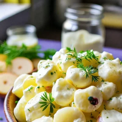 Aprenda a Fazer uma Deliciosa Salada de Batata com Maionese e Ervas