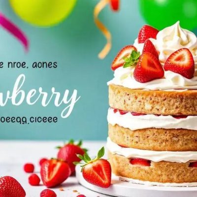 Aprenda a fazer uma Receita de Bolo de Morango com Chantilly Perfeito para Festas