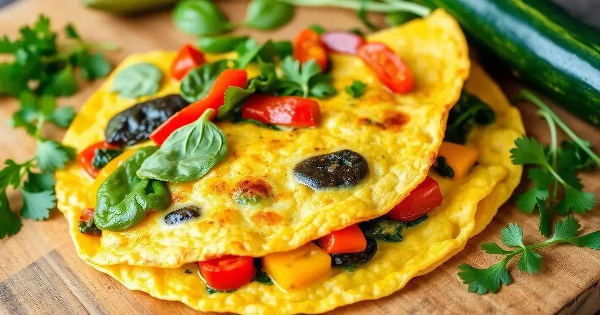 Benefícios dos Legumes na Omelete