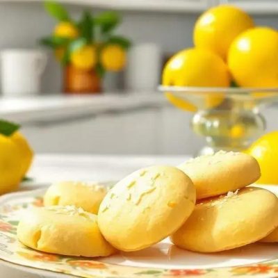 Descubra o sabor dessa Receita de Biscoitos de Limão Siciliano Refrescantes