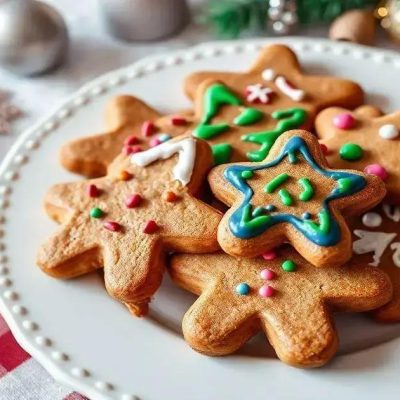 Descubra o segredo dessa Receita de Biscoitos de Gengibre com Toque Natalino