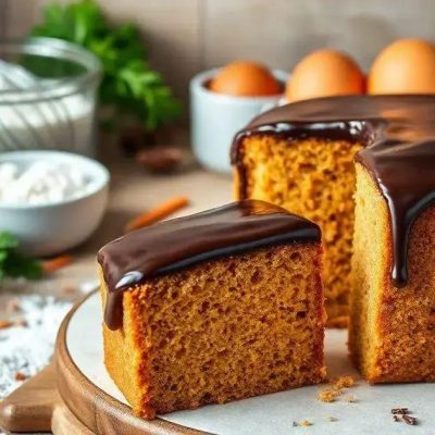 Descubra o segredo dessa Receita de Bolo de Cenoura Trufado com Ganache