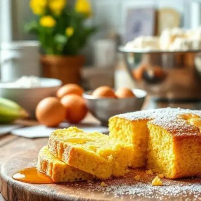 Encante sua família com essa Receita de Bolo de Milho Cremoso no Liquidificador