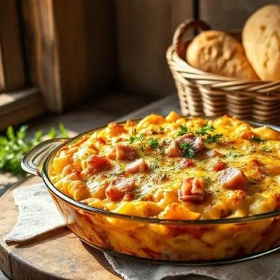 Experimente essa Receita de Macarrão de Forno com Presunto e Queijo 1 Experimente essa Receita de Macarrão de Forno com Presunto e Queijo