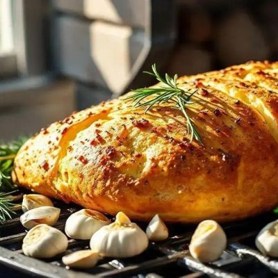 Experimente essa Receita de Pão de Alho Caseiro Perfeito para Churrasco