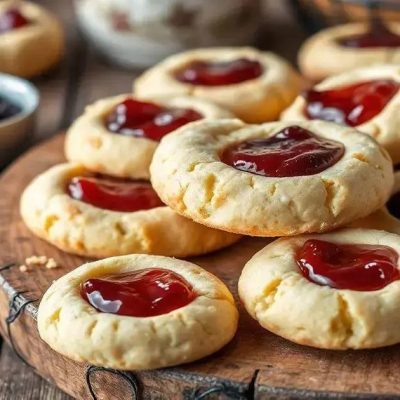 Experimente uma Receita de Biscoitos Amanteigados com Geleia de Frutas Colorida