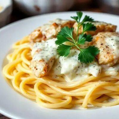 Experimente uma Receita de Talharim ao Molho Alfredo com Frango Suculento