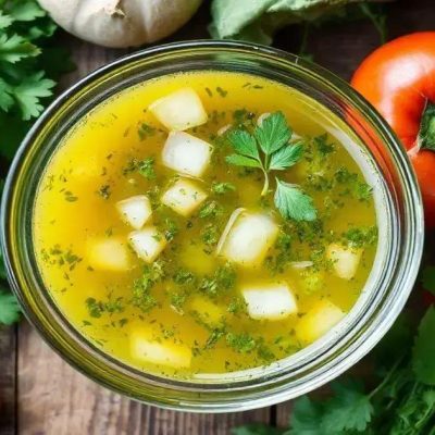 Faça essa Receita de Vinagrete Refrescante e Perfeito para Churrasco