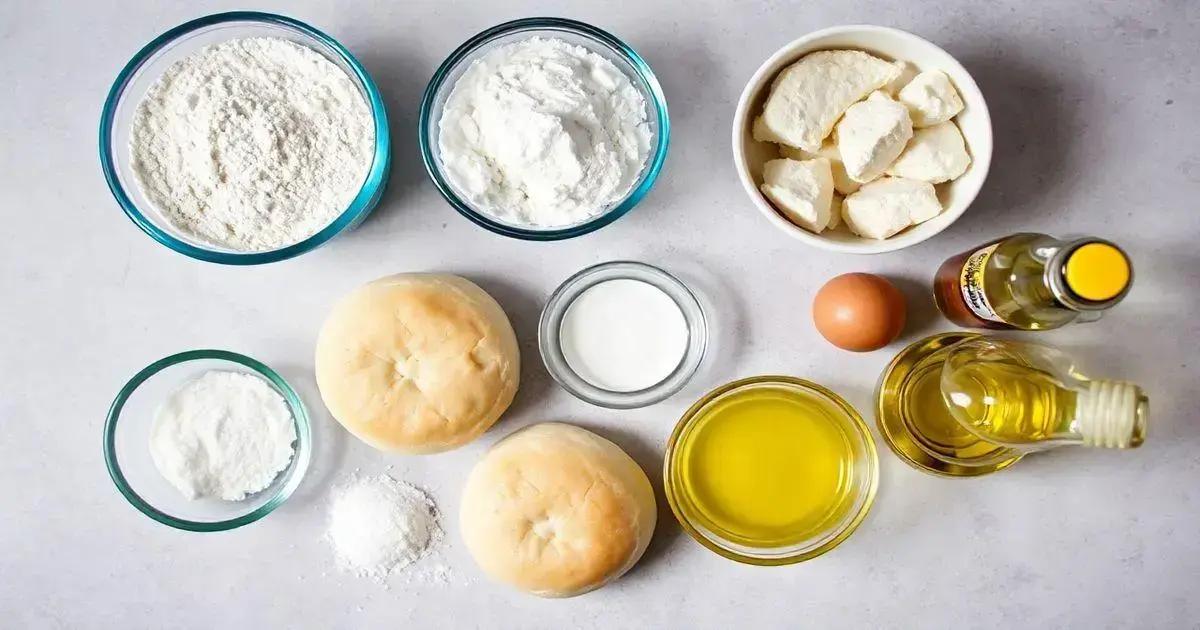 Ingredientes do Pão de Hambúrguer