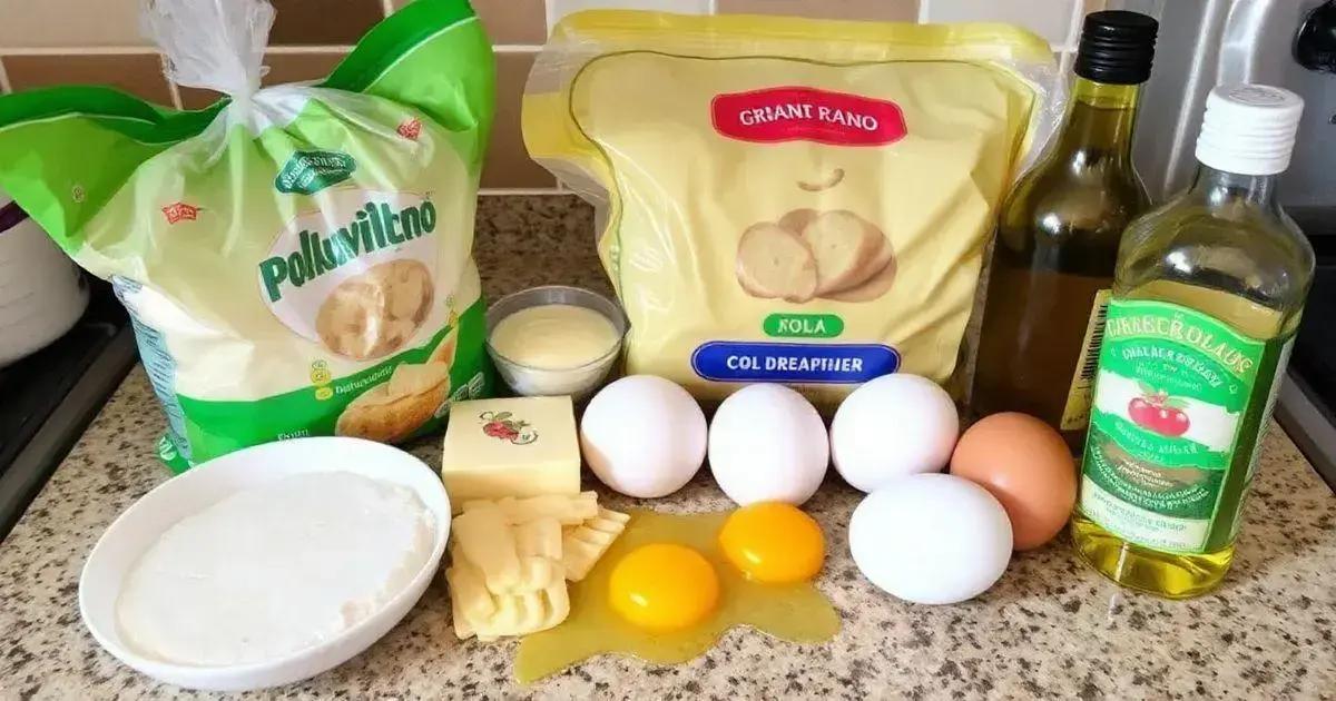 Ingredientes Essenciais para Pão de Queijo Fofinho Ingredientes Essenciais para Pão de Queijo Fofinho