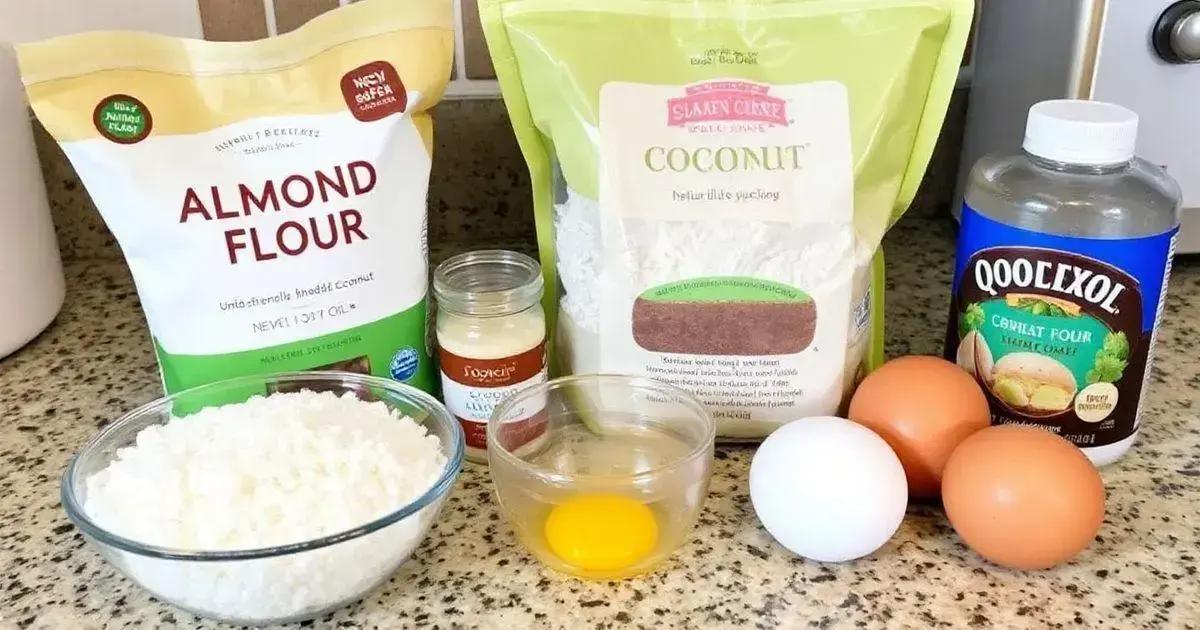 Ingredientes Necessários para os Biscoitos Low Carb