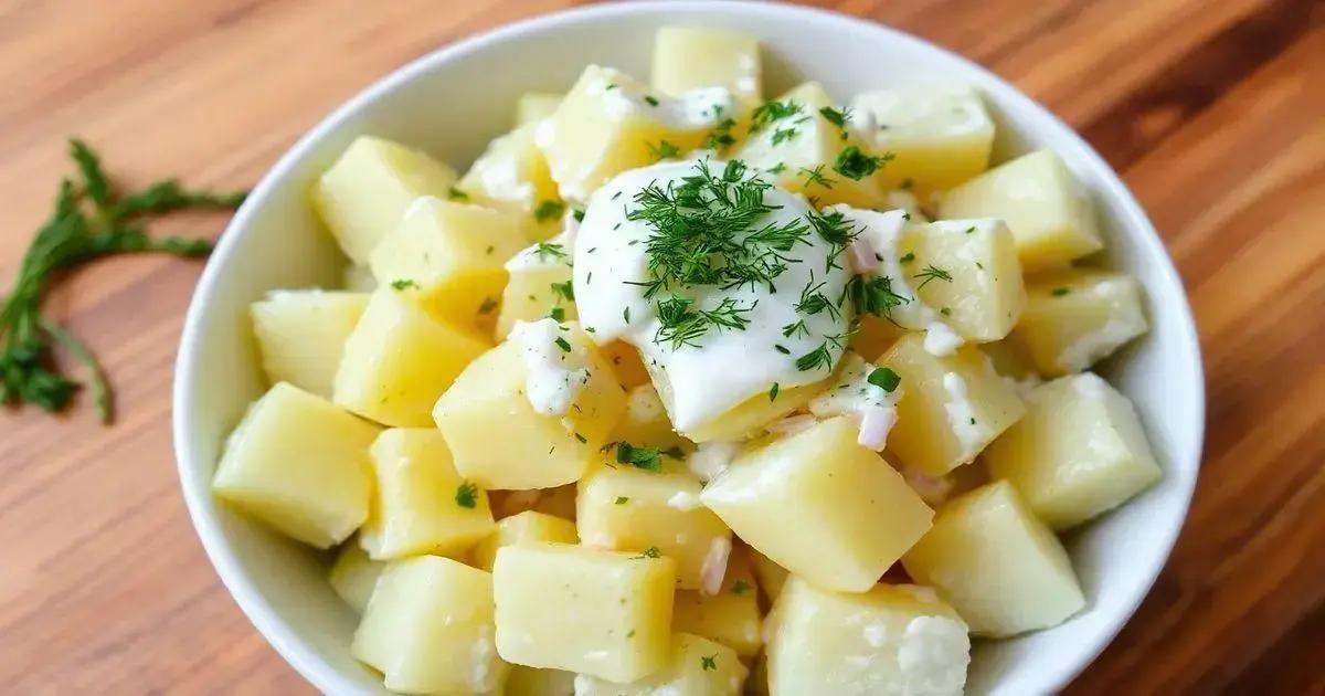 Ingredientes Necessários para Salada de Batata