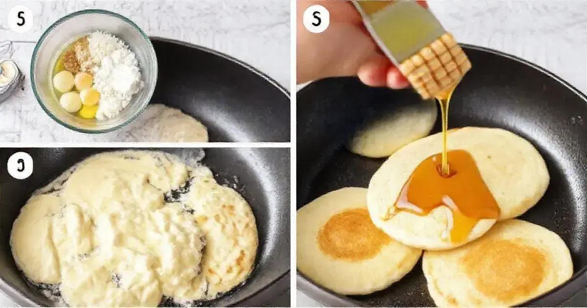 Modo de Preparo da Panqueca com Mel Modo de Preparo da Panqueca com Mel