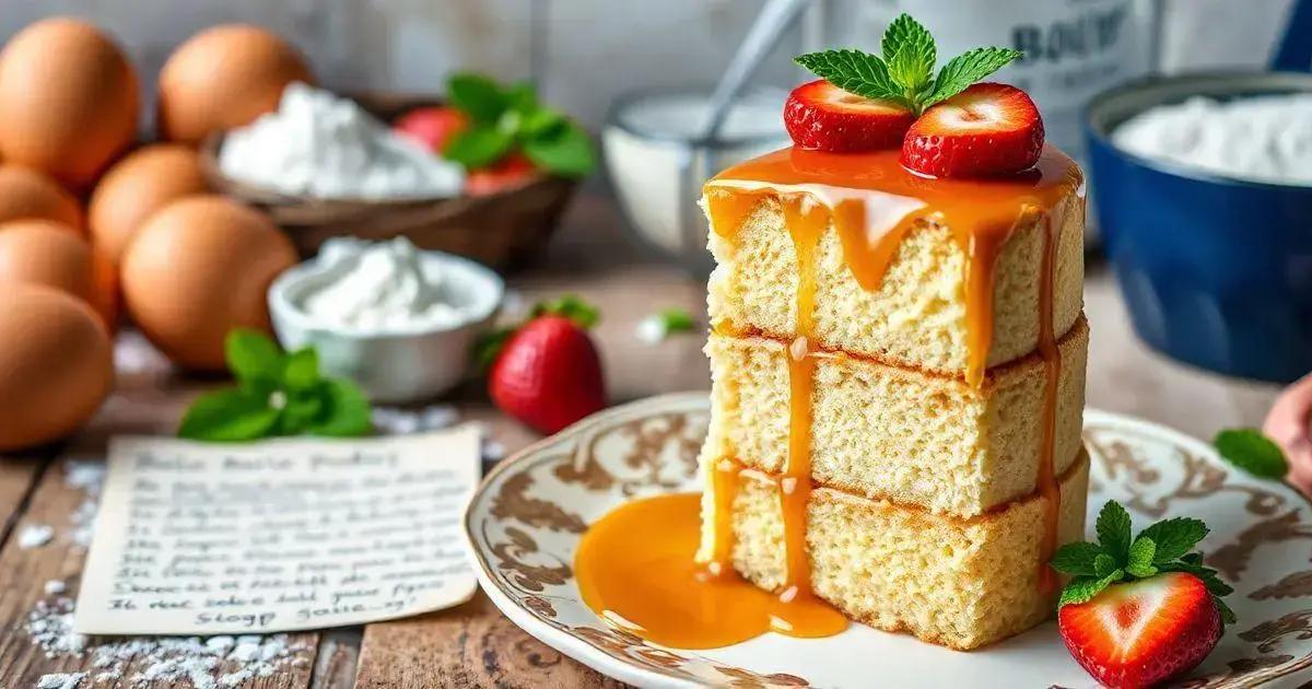 Modo de Preparo Passo a Passo: Aprenda o passo a passo para preparar o seu Bolo Pudim com Duas Camadas e surpreenda a todos com esta maravilha.