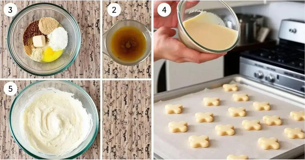Passo a Passo da Preparação dos Biscoitos