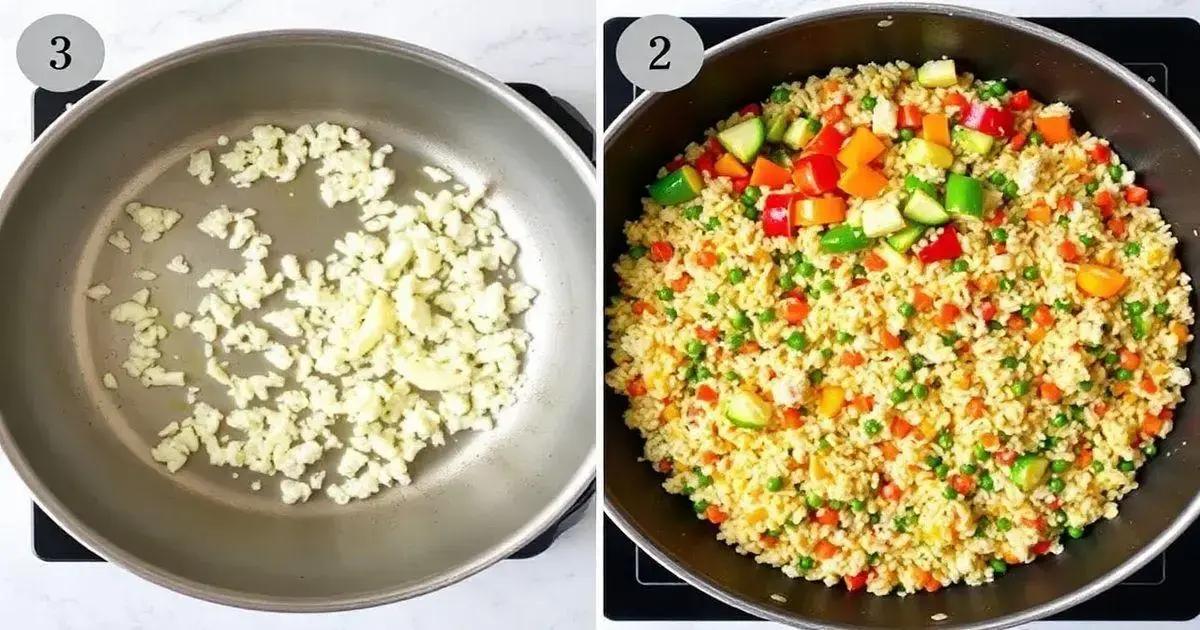 Passo a Passo da Receita de Arroz à Grega Colorido