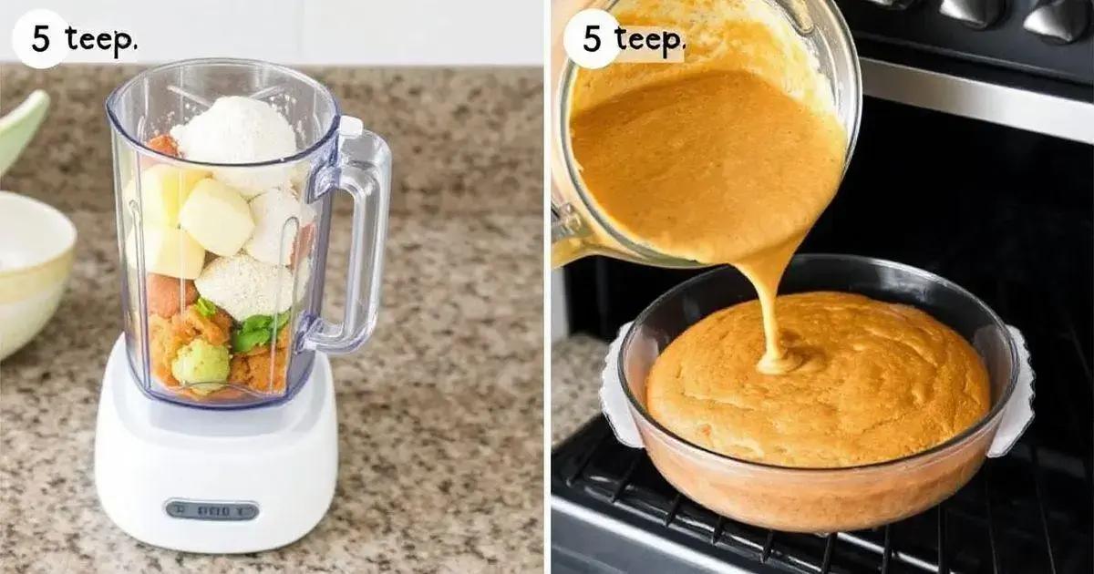 Passo a passo da Receita de Bolo de Cenoura