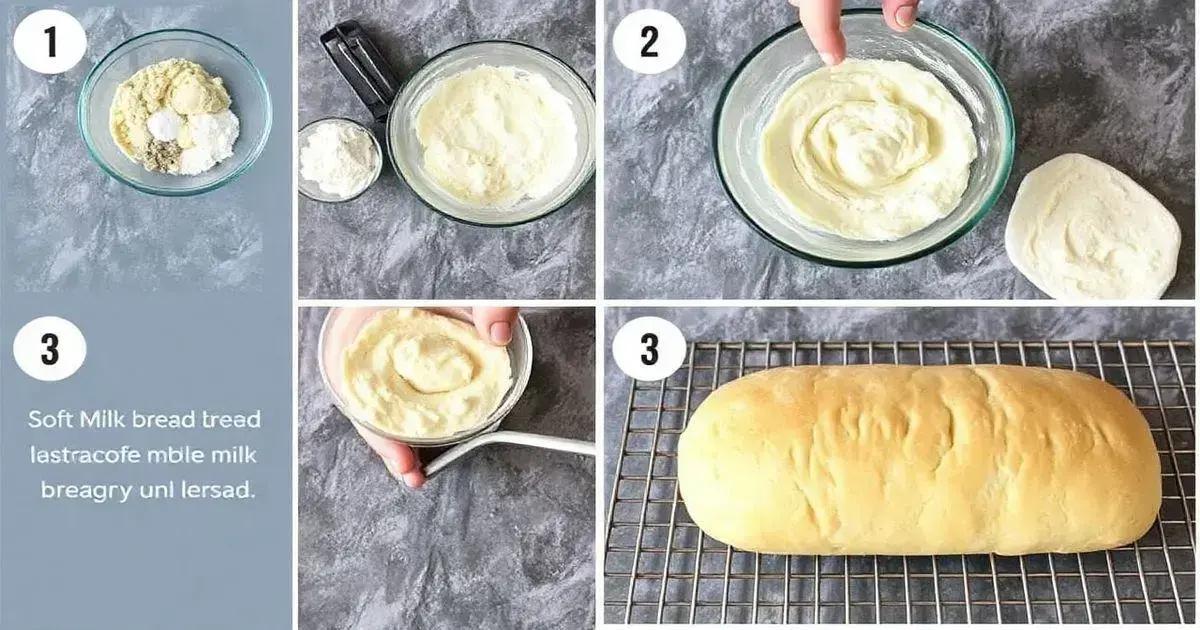 Passo a passo para preparar o Pão de Leite