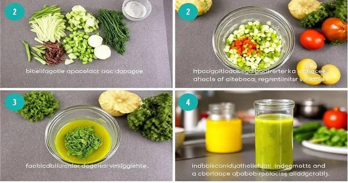 Passo a Passo para Preparar o Vinagrete Passo a Passo para Preparar o Vinagrete