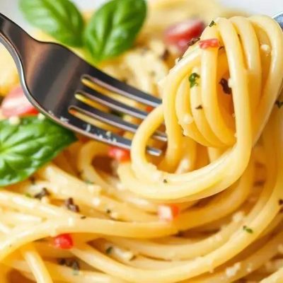 Prepare hoje mesmo uma Receita de Espaguete à Carbonara Cremoso e Simples