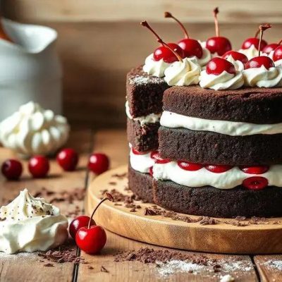 Prepare uma Receita de Bolo Floresta Negra para Ocasiões Especiais