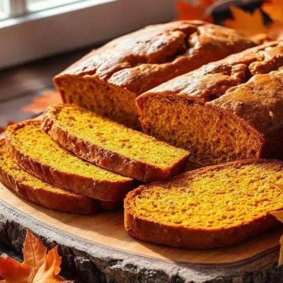 Prepare uma Receita de Pão de Abóbora com Sabor e Cor Únicos