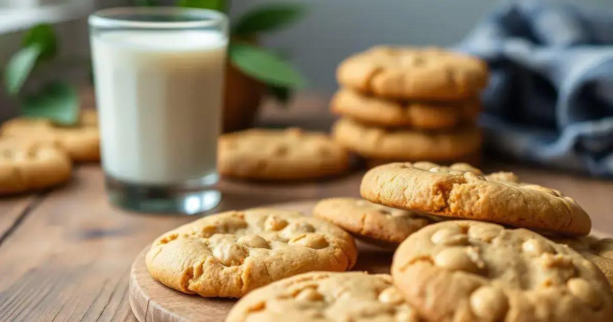 Receita Fácil de Biscoitos de Amendoim