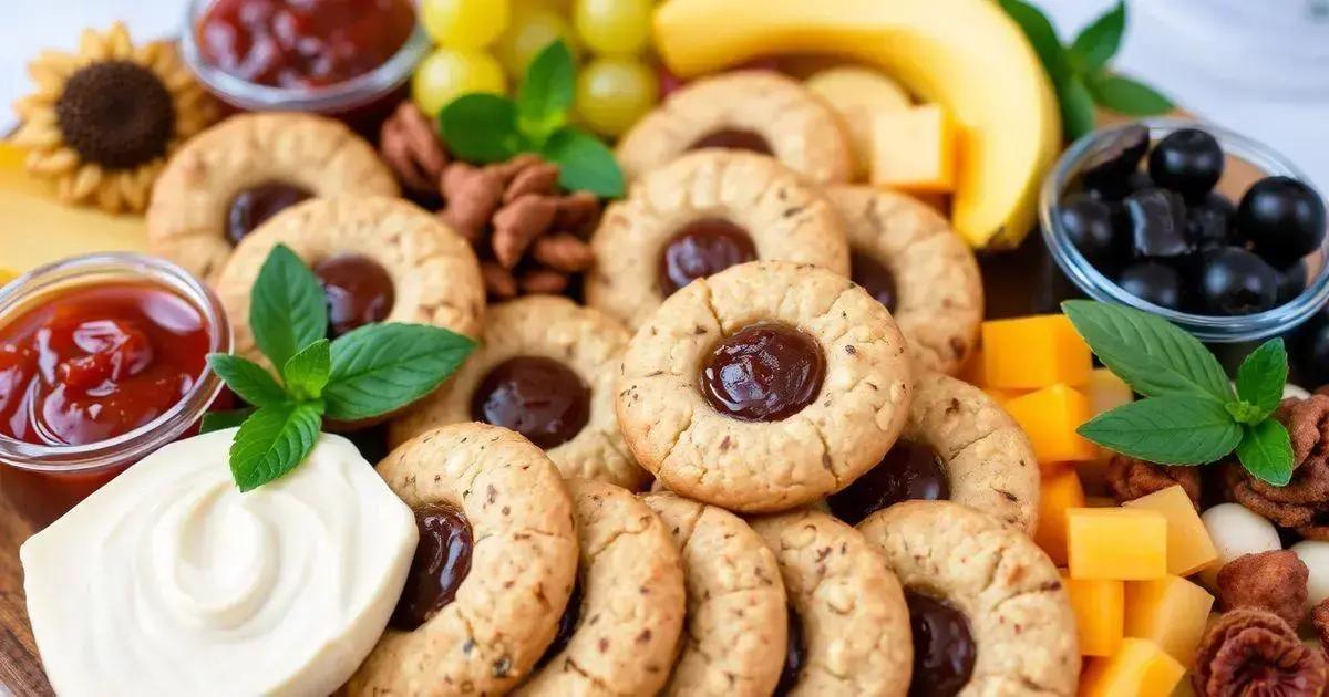 Sugestões de acompanhamento para os biscoitos