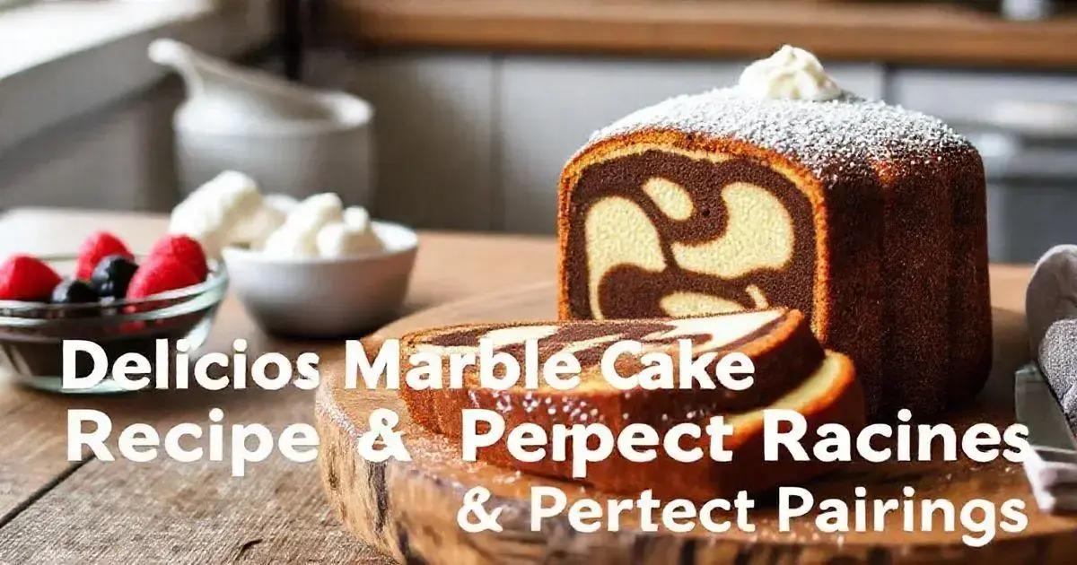 Sugestões de Acompanhamentos: Conheça algumas opções de acompanhamentos que combinam perfeitamente com o Bolo Mármore.