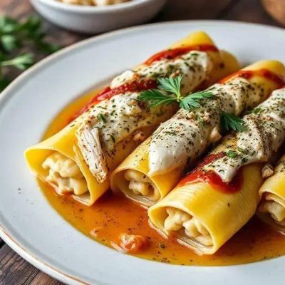 Surpreenda com essa Receita de Conchiglione Recheado com Frango e Catupiry
