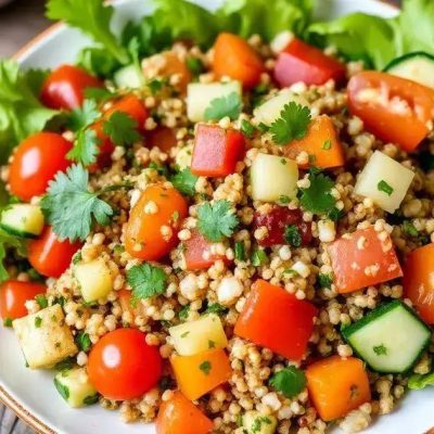 Surpreenda com essa Receita de Tabule de Quinoa Fresco e Nutritivo