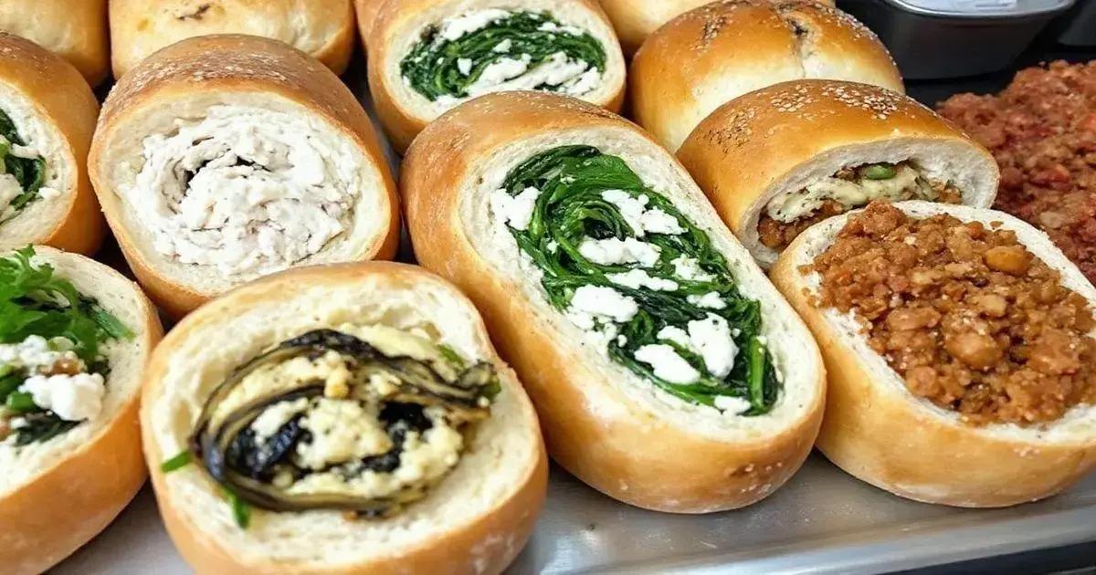 Variações de Recheios para o Pão