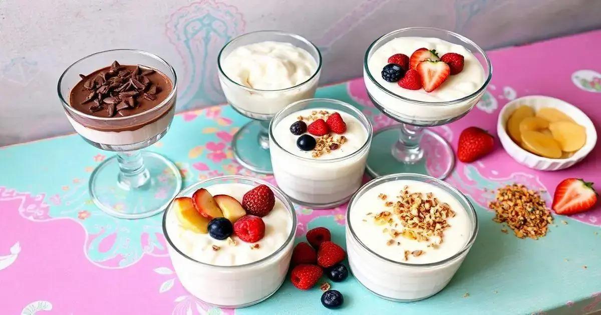 Variações do Pudim de Coco