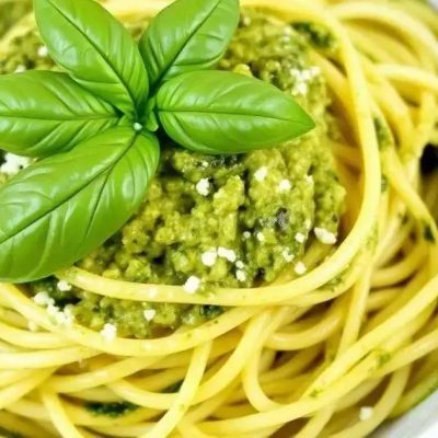 Veja como criar uma Receita de Espaguete de Abobrinha com Pesto Leve e Saudável
