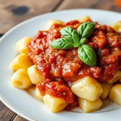 Veja o segredo dessa Receita de Nhoque de Batata com Molho de Tomate Caseiro