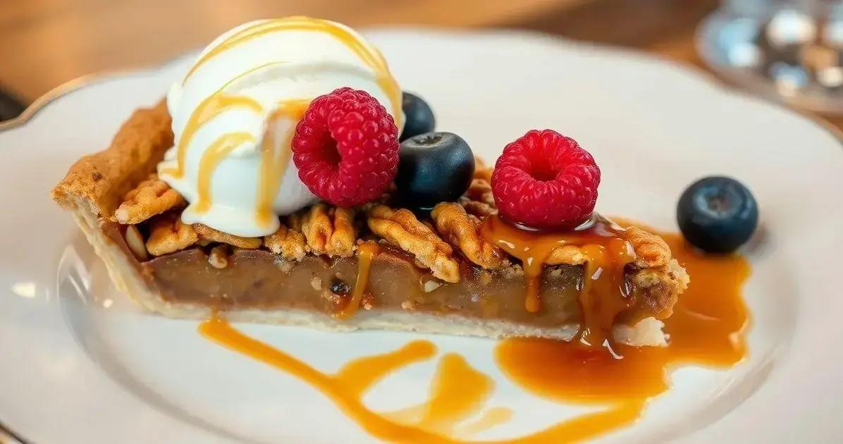 Acompanhamentos Ideais para a Torta