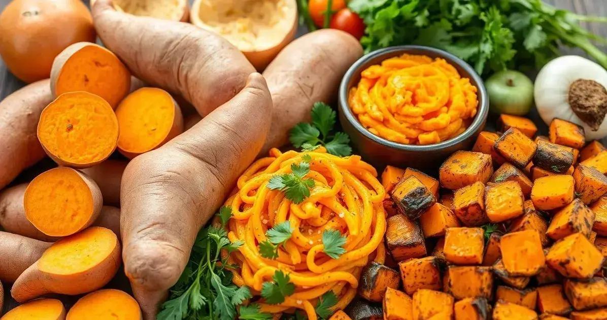 Benefícios da Batata Doce