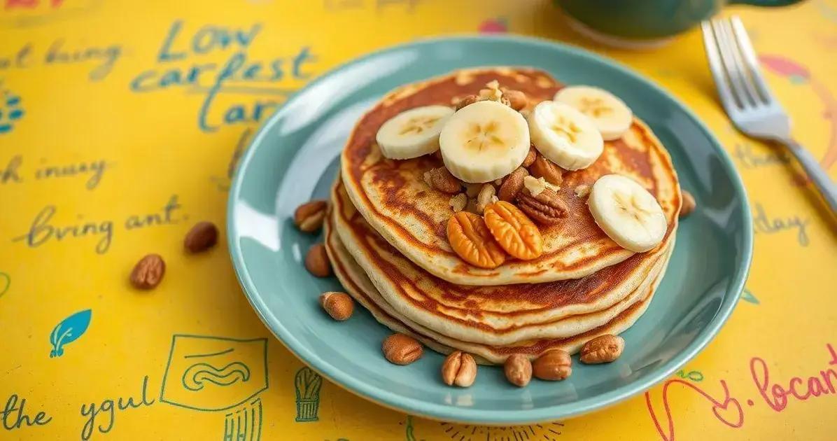 Benefícios das Panquecas Low Carb