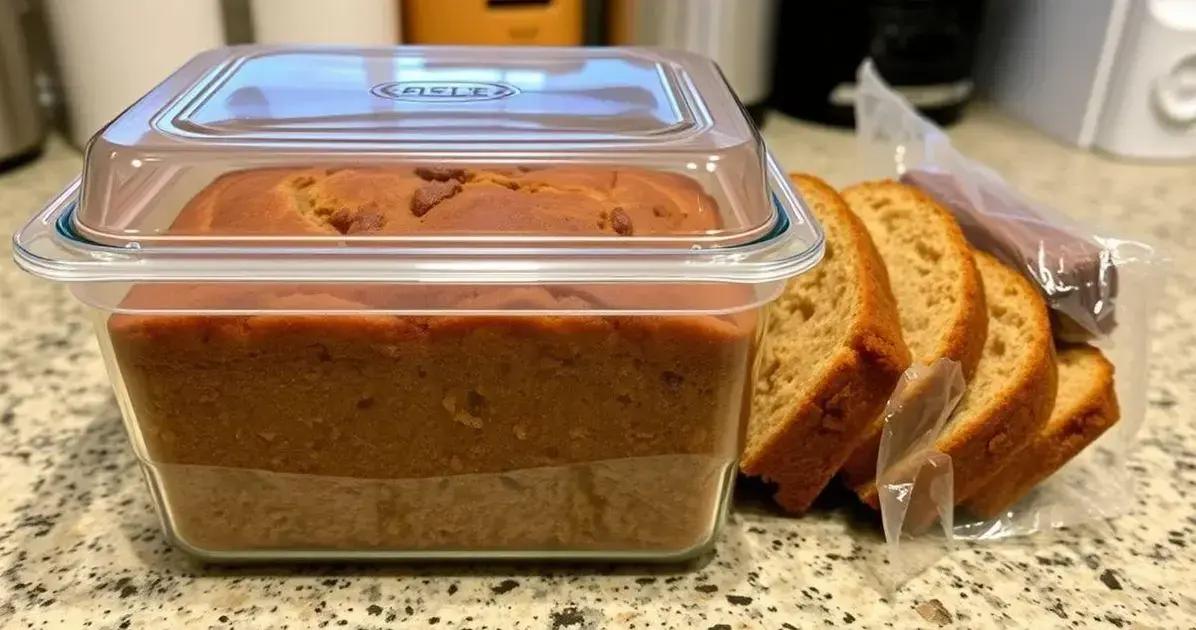 Como Armazenar o Bolo de Maçã