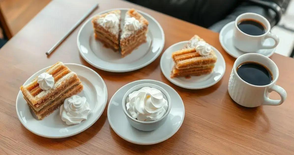 Dicas para servir o Bolo de Churros