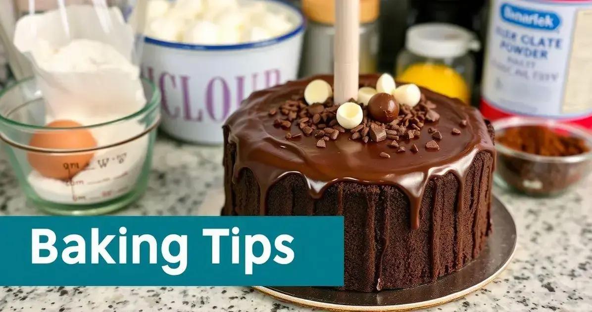 Dicas para um Bolo Perfeito