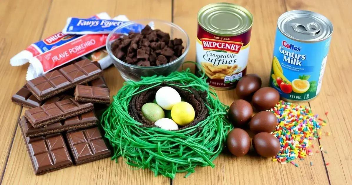 Ingredientes necessários para a receita Ingredientes necessários para a receita