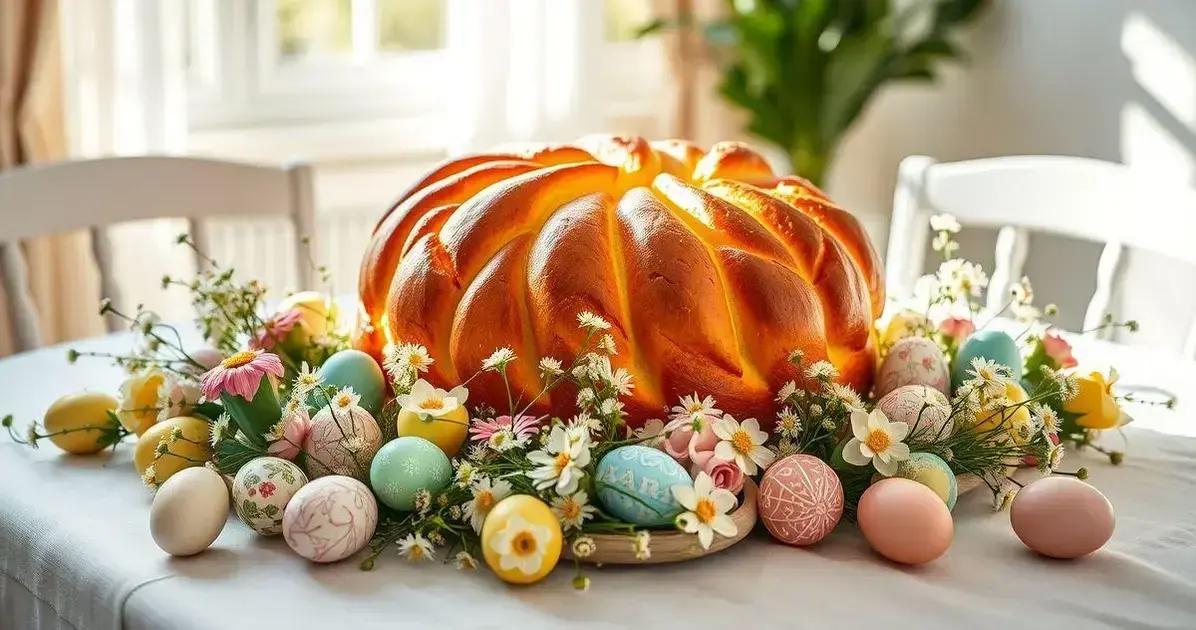 O que é o Pão Doce de Páscoa?