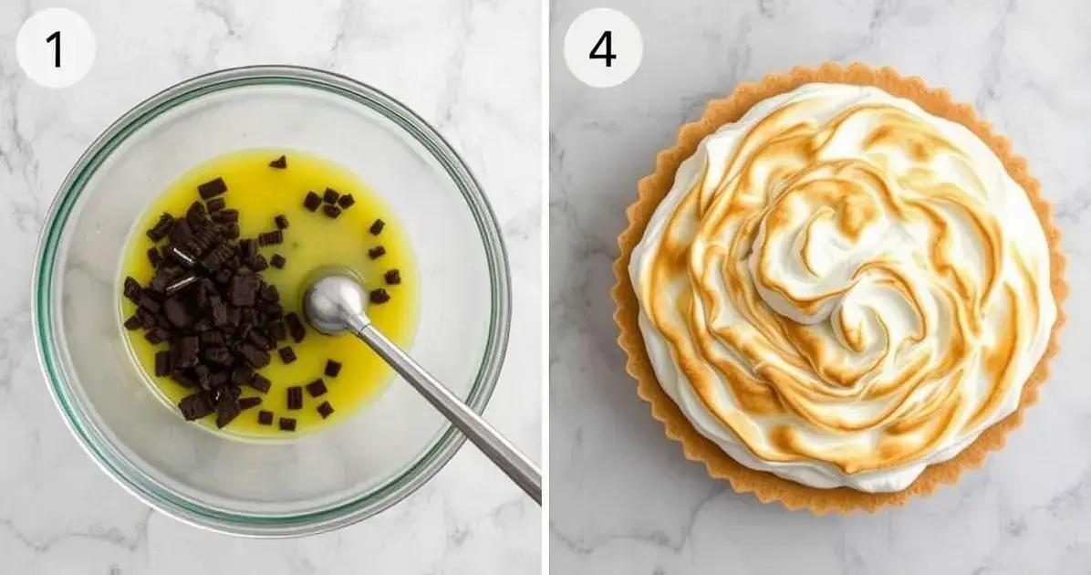 Passo a passo do preparo