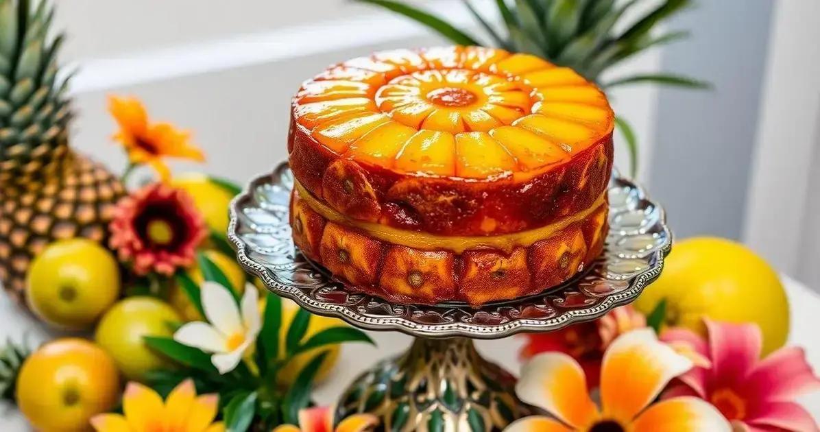 Por que escolher Bolo de Abacaxi Invertido?