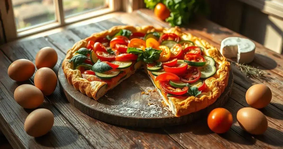 Receita de Torta de Legumes