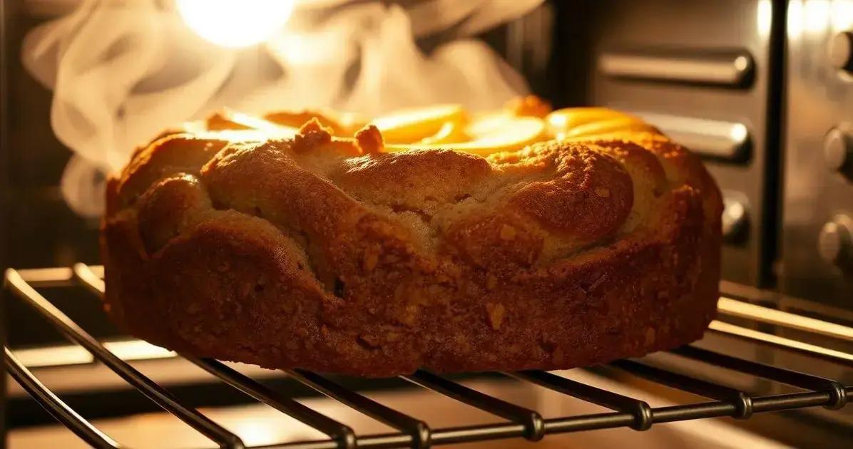 Receita do Bolo de Maçã com Canela