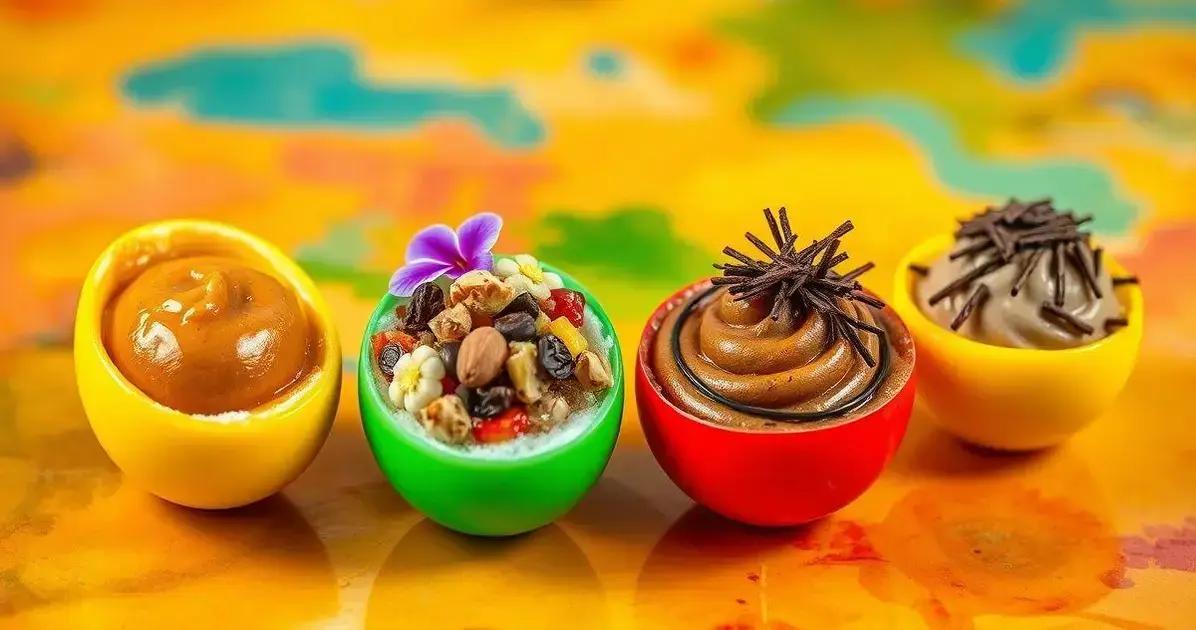 Variações criativas do Ovo de Colher