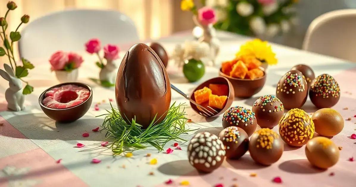 Variações Criativas do Ovo de Páscoa